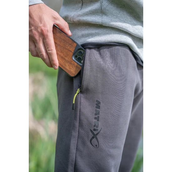 Pantaloni Matrix Joggers Black Edition Grey/lime Marime M