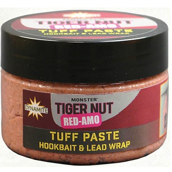 PASTA SOLUBILA DYNAMITE BAITS MONSTER TIGERNUT RED AMO TUFF PASTE BOILIE AND LEAD WRAP 180G CUTIE