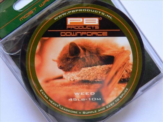 PB DOWNFORCE LEADCORE 10M 45LB GRAVEL-NISIP