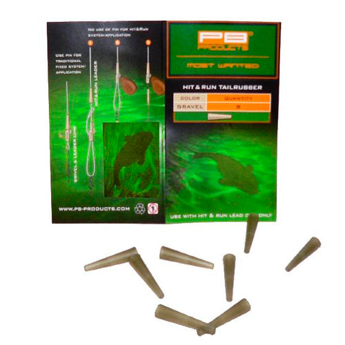 PB HIT RUN TAILRUBBERS LEAD CLIPS SILT