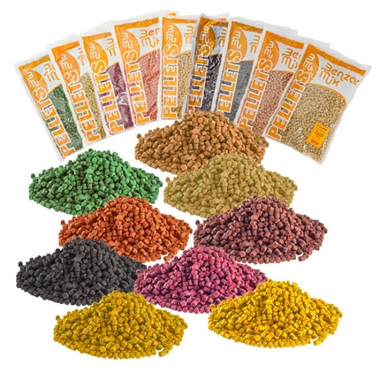 PELETE BENZAR MIX 6MM CRAP CARAS 800G