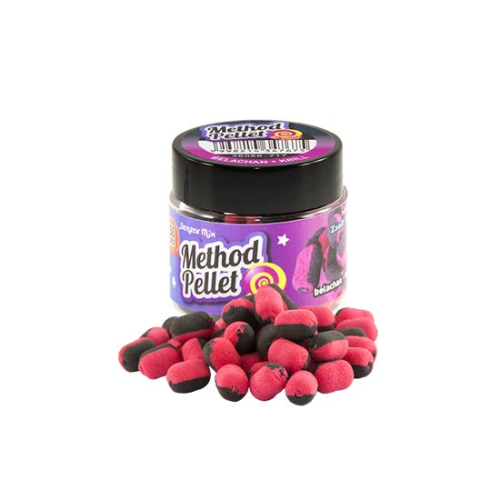 PELETE CARLIG BENZAR MIX BICOLOR METHOD PELLET - Capsuni-miere