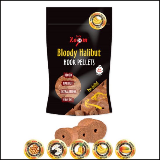 PELETE CARLIG GAURITE CARP ZOOM BLOODY HALIBUT ANANAS 8MM 150GR