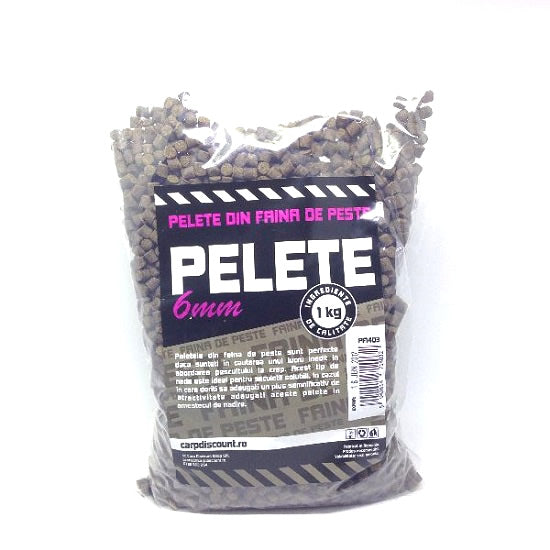 PELETE CARP DISCOUNT FAINA DE PESTE 6MM 1KG