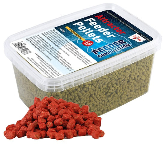 PELETE CARP ZOOM FEEDER COMPETITION ATTRACTOR 3MM 320GR RED STRAWBERRY