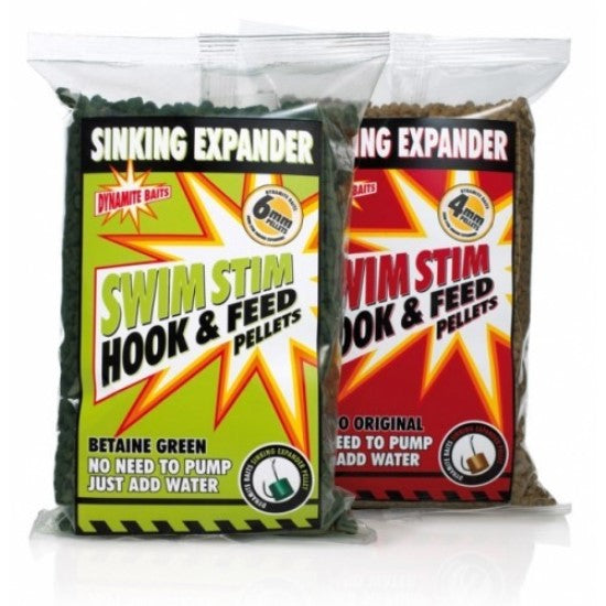 PELETE DYNAMITE BAITS SWIM STIM AMINO ORIGINAL SINKING EXPANDER 4MM