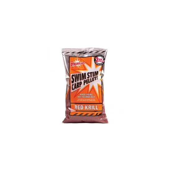 Pelete Dynamite Baits Swim Stim Red Krill Carp 2 Mm