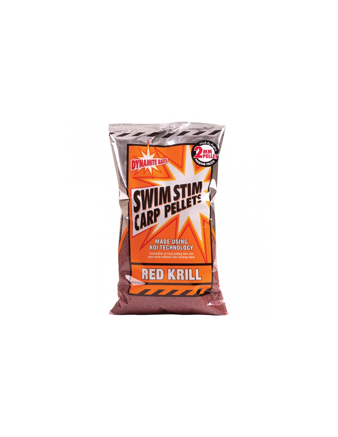 PELETE DYNAMITE BAITS SWIM STIM Red Krill Carp 2 mm