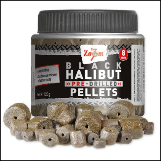 PELETE GAURITE CARP ZOOM BLACK HALIBUT 8MM 120GR