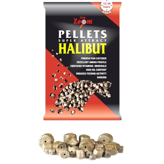 PELETE GAURITE CARP ZOOM HALIBUT 15 MM 800GR