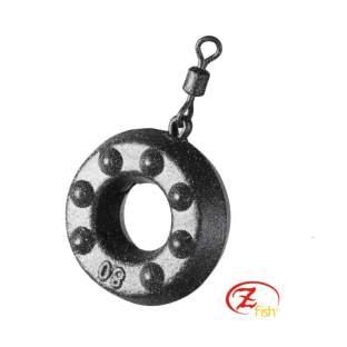 PLUMB ROTUND ZFISH CU VARTEJ-RING LEAD 130Gr