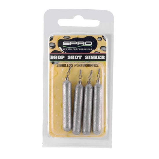 PLUMB SPRO DROP SHOT CU AGRAFA 14G 4 BUCATI