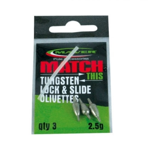 PLUMBI CULISANTI MAVER CU BLOCAJ MATCH THIS TUNGSTEN 3.0GR