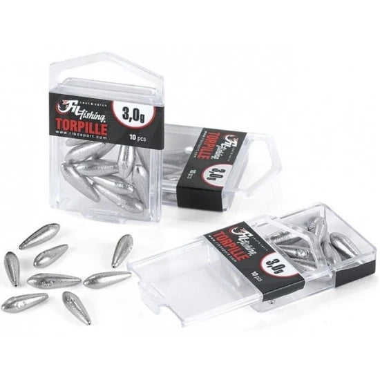 Plumbi Torpile Culisanti Filfishing 6.0gr / 10 Buc / Plic