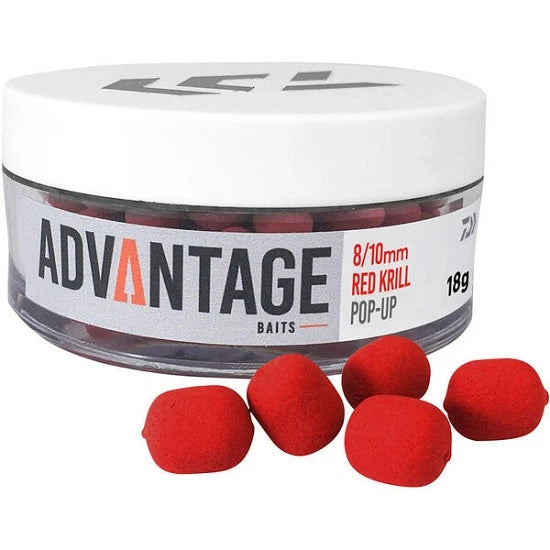 Pop-up Daiwa Advantage Red Krill 6/8mm 18g