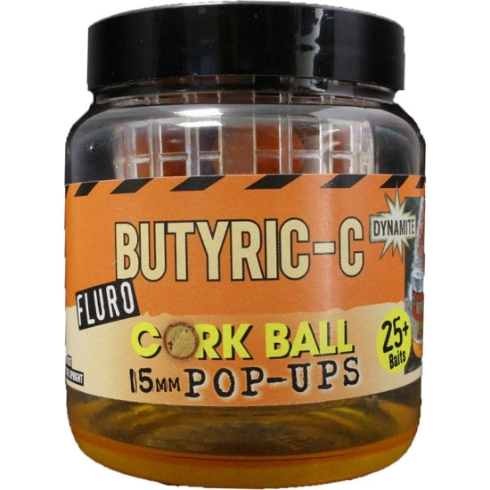 POP-UP DYNAMITE BAITS BUTYRIC-C 15MM CORK BALL