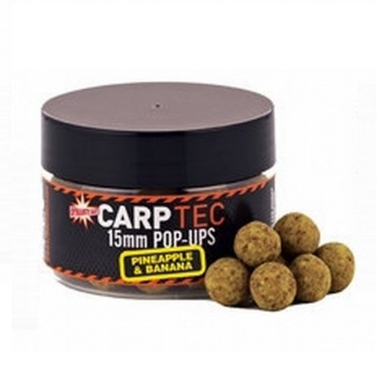 POP-UP DYNAMITE BAITS CARP TEC PINEAPPLE AND BANANA 15MM