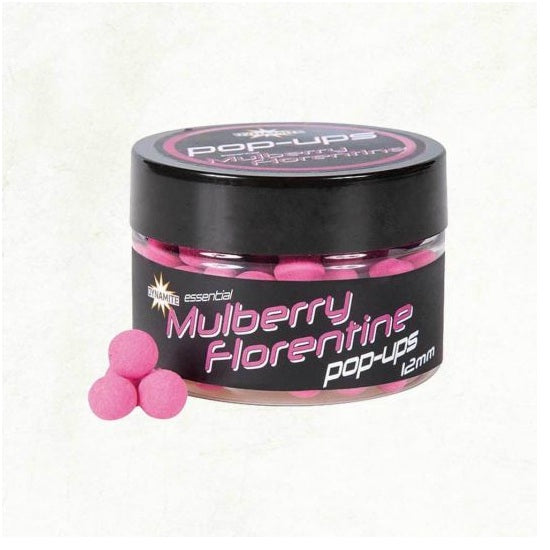 POP UP DYNAMITE BAITS FLUORO ESSENTIAL Mulberry Florentine 12MM 45G