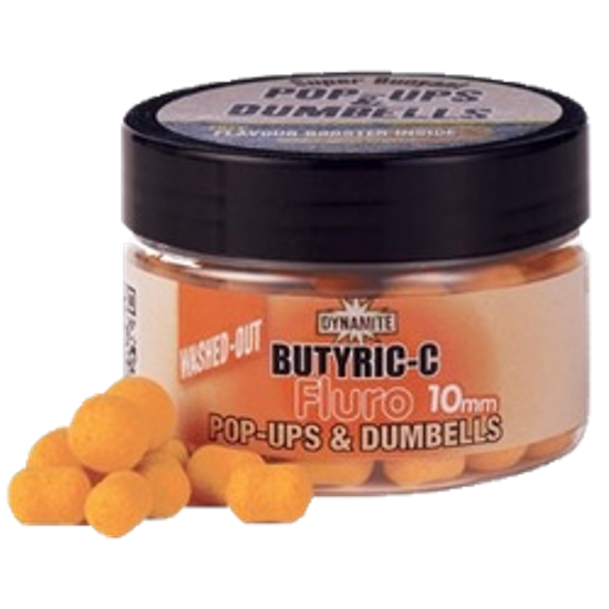 POP-UP DYNAMITE BAITS FLUORO WASHED OUT BUTYRIC C 20MM