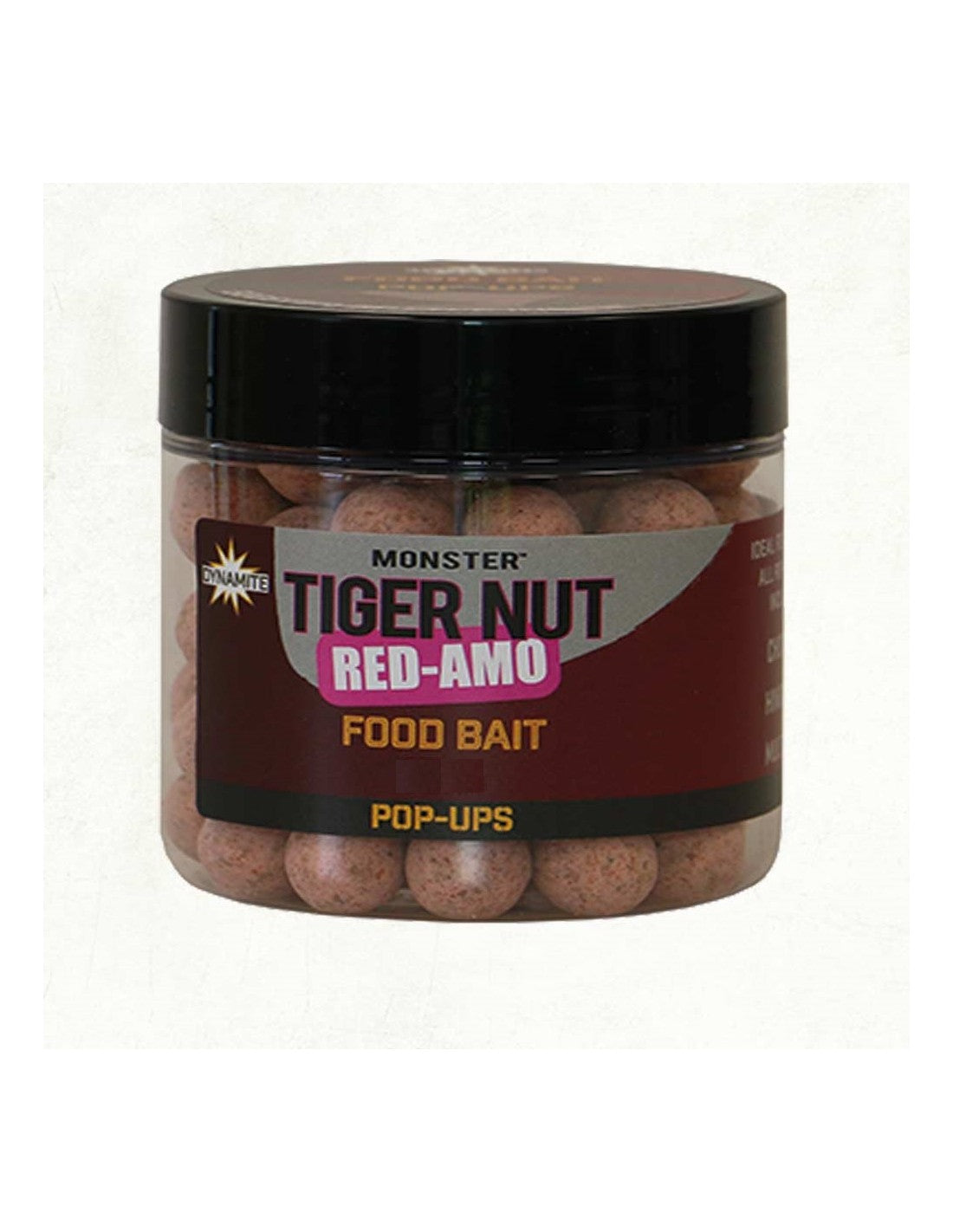 POP UP DYNAMITE BAITS MONSTER TIGER NUT RED AMO FOOD BAIT 12mm