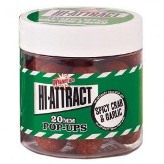 POP-UP DYNAMITE BAITS SPICY CRAB AND GARLIC 20MM