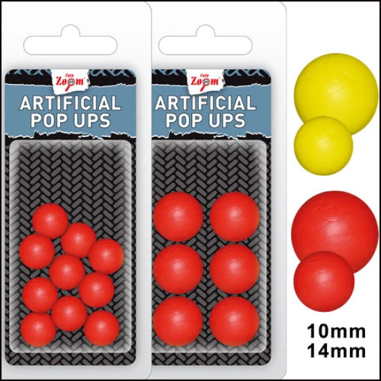 Pop Ups Artificiali Carp Zoom 14mm Rosu 6/plic