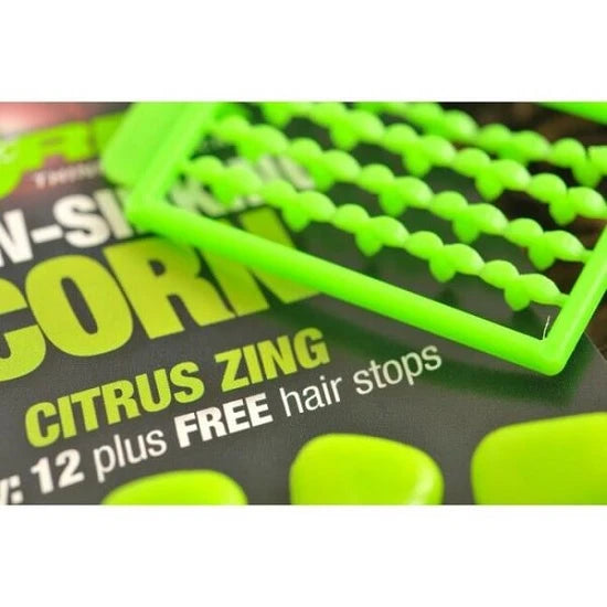 Porumb Artificial Korda Slow Sinking Corn Citrus Zing Lime 12buc/plic