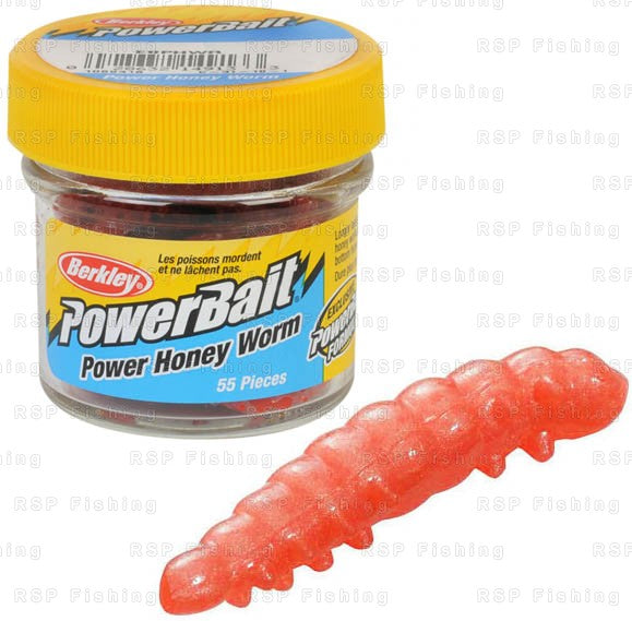 POWER HONEY WORMS BERKLEY 2,5cm - HOT ORANGE (55 Buc/Pac)