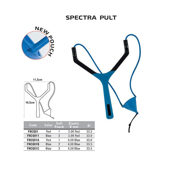 PRASTIE COLMIC SPECTRA LIGHT SOFT POUCH 3 Elastic 4mm