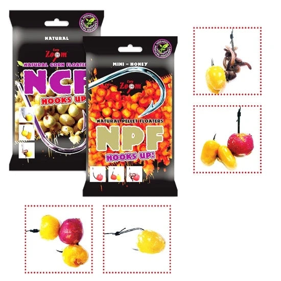 Pufarine Carp Zoom Ncf Flotante Porumb 30gr Strawberry
