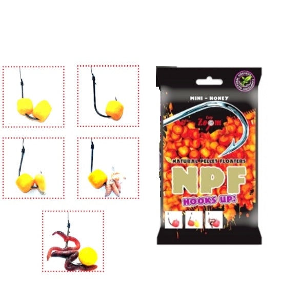 PUFARINE CARP ZOOM NPF FLOTANTE PELETE MIDI 30GR MUSSEL