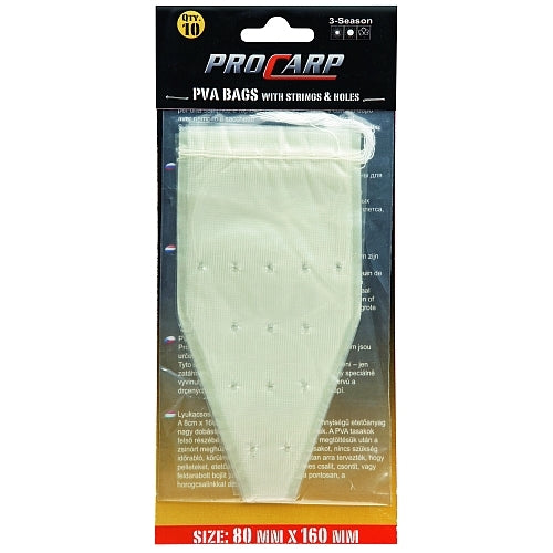 PUNGI PVA CON CU SNUR CORMORAN 8X16CM 10BUC/PLIC