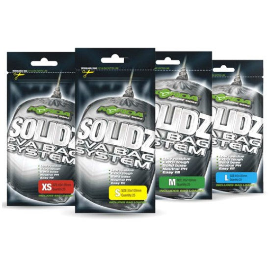 PUNGI PVA KORDA S 55X100MM 25BUC/PL PLUS INCARCATOR