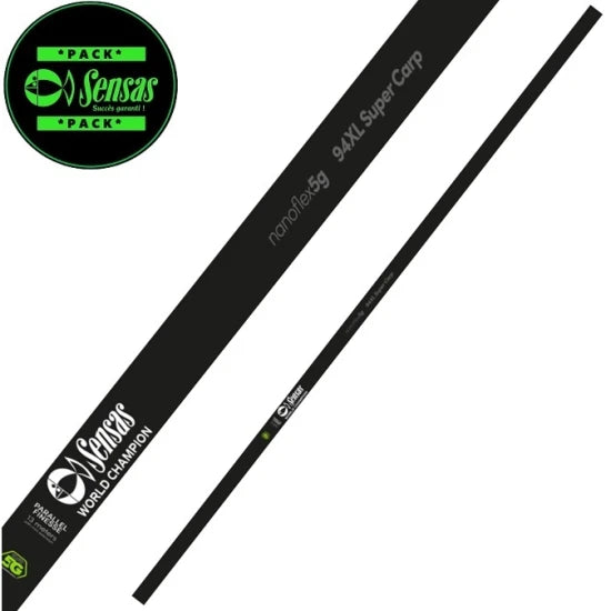 Pachet Rubesiana Sensas Pack Nanoflex 5g Super Carp 94xl, 13m, 4+1 Kits