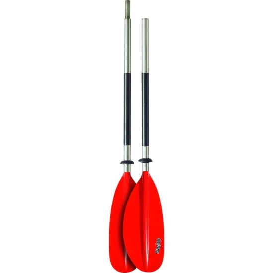Pagaie Dubla Scoprega Din Aluminiu, Rosie, 230cm