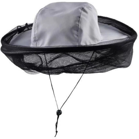 Palarie Zeox Anti Mosquito Hat, White