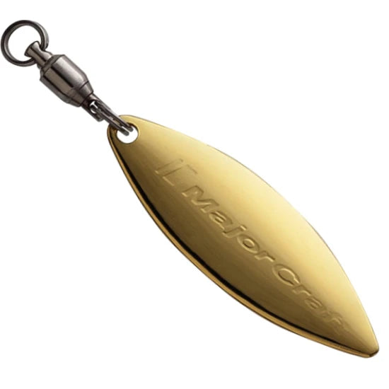 Paleta Oscilanta Major Craft Kantan Blade, Large, Gold, 2buc/pac