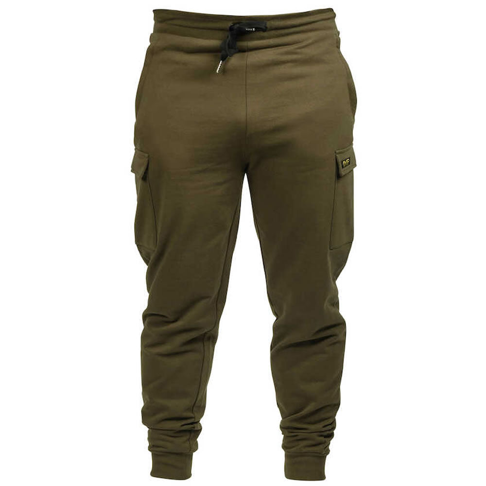 Pantaloni Avid Carp Cargo Joggers Green, Marime S