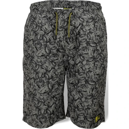 Pantaloni Black Cat Swim Shorts, Grey-black, Marimea L