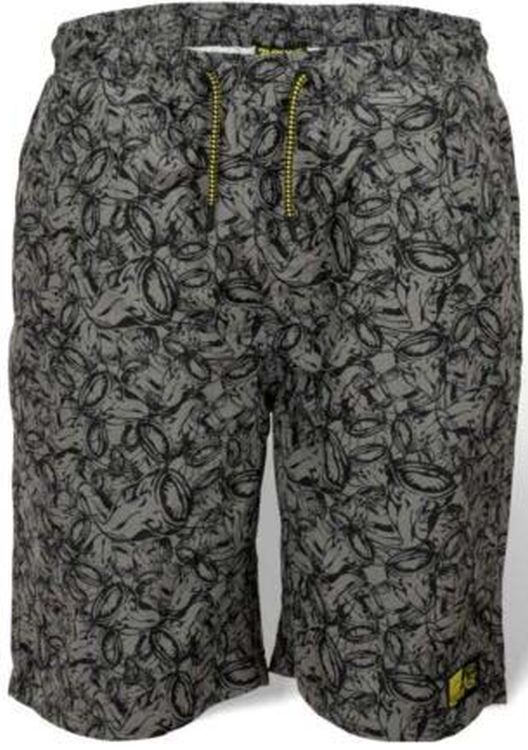 Pantaloni Black Cat Beach Shorts, Grey-Black, Marimea XL