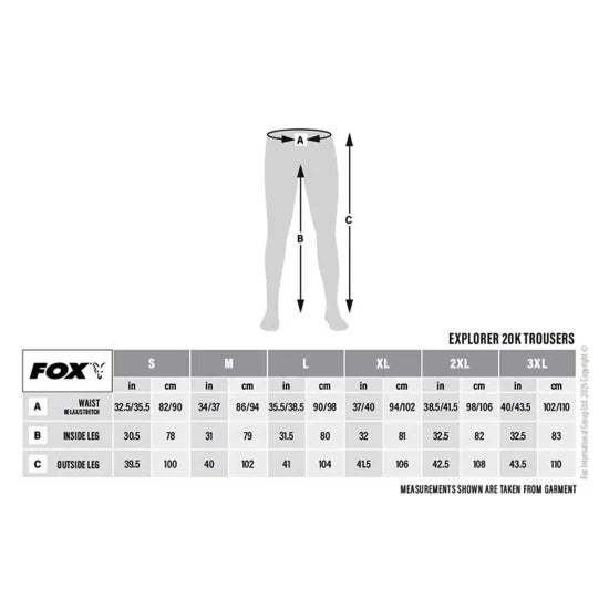 Pantaloni Fox Explorer 20k Trousers, Marime S