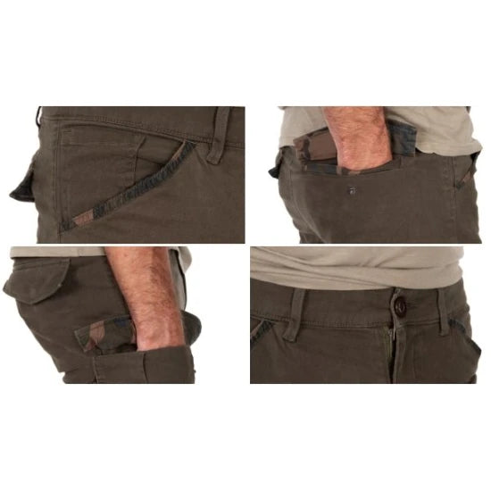 Pantaloni Fox Khaki Hd Combat Trouser, Marime L