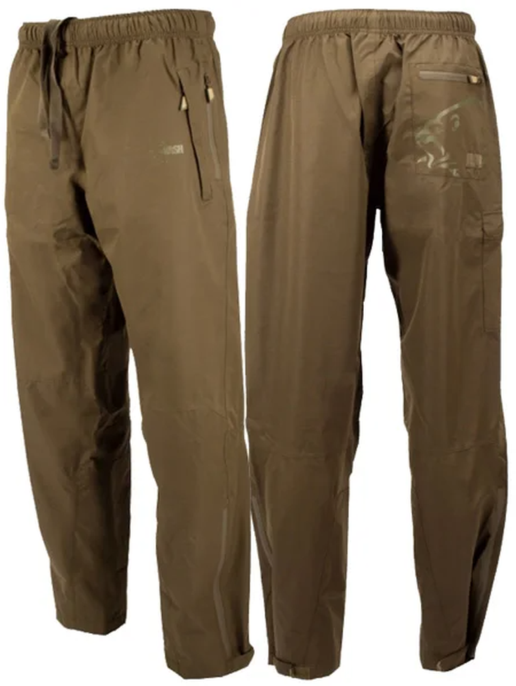Pantaloni Impermeabili Nash Waterproof Trousers, Kaki, Marimea XXXL
