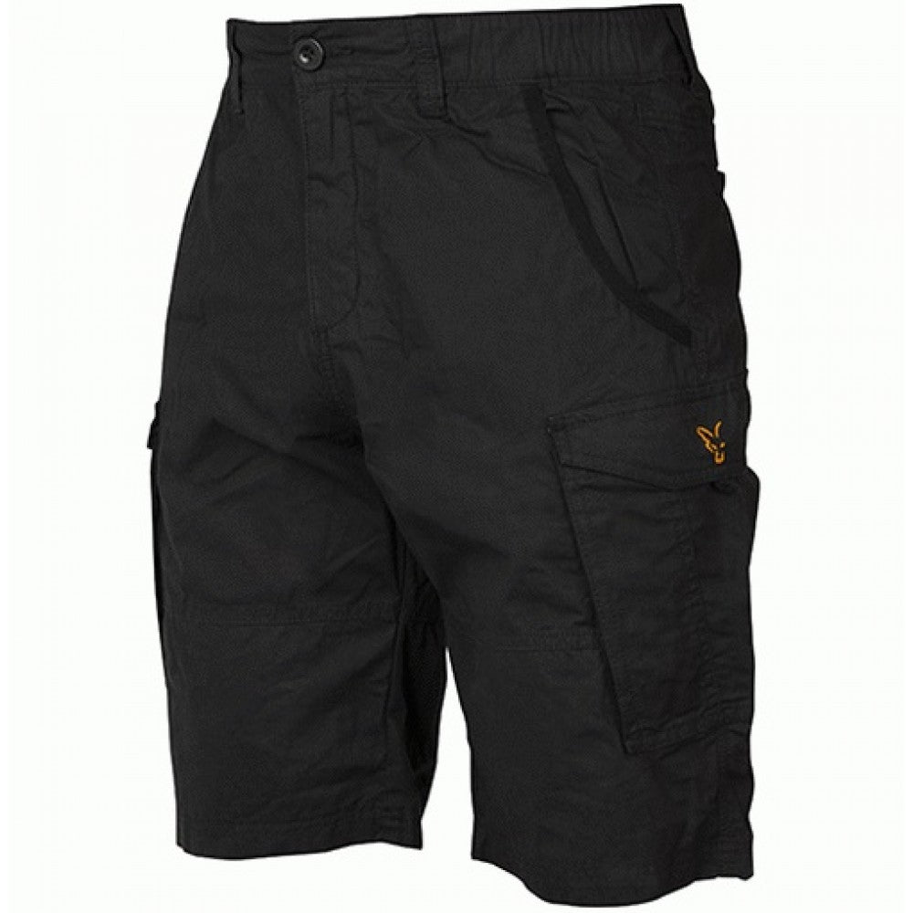 Pantaloni Scurti Fox Collection Black Orange Combats Shorts Marime M