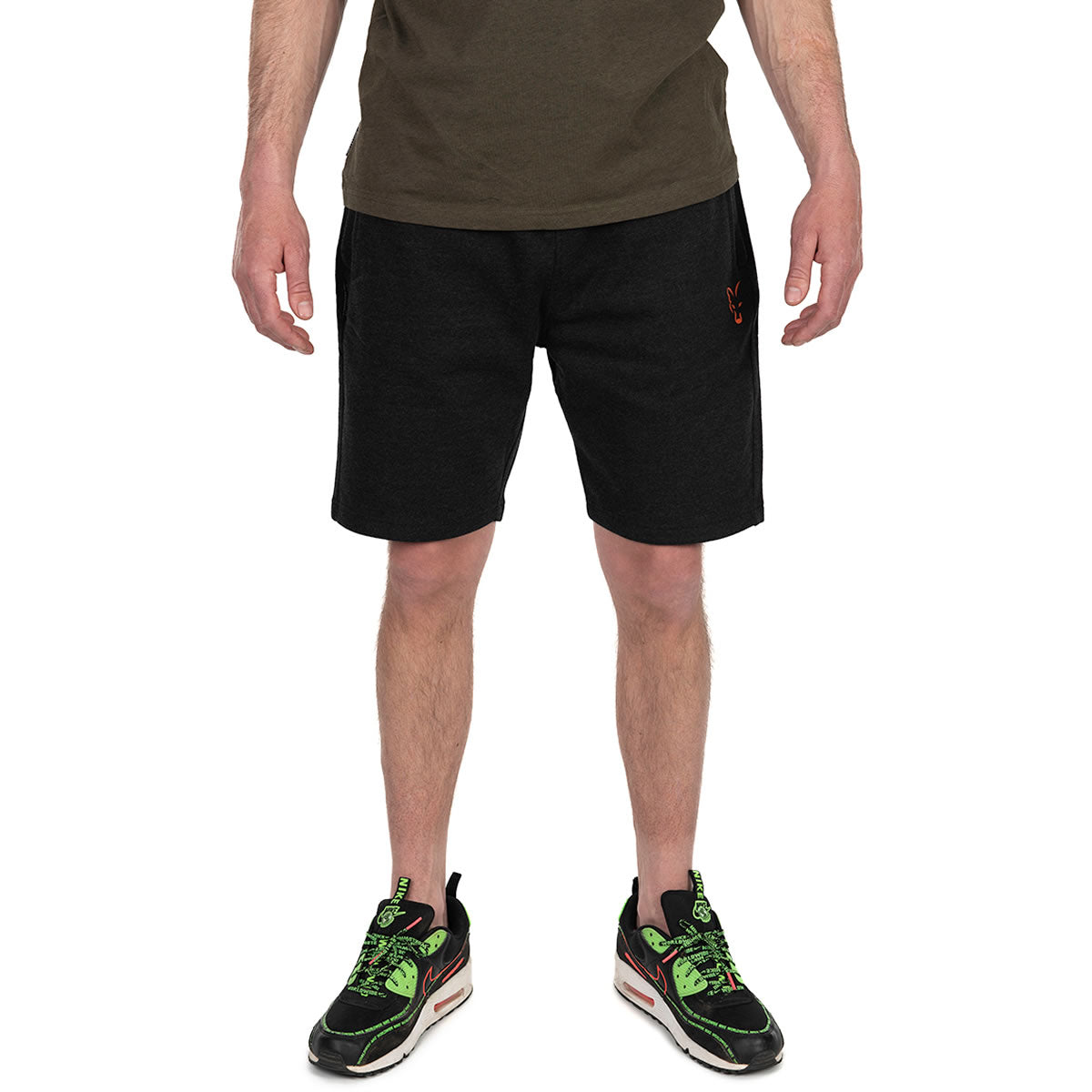 Pantaloni Scurti Fox Collection LW Jogger Short Black &amp; Orange, Marime 3XL