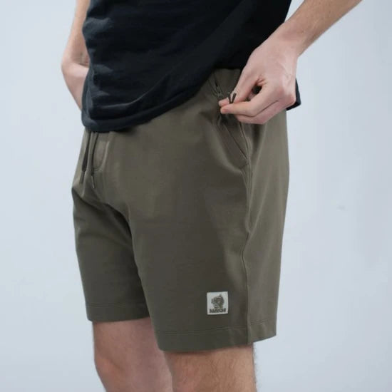 Pantaloni Scurti Nash Make It Happen Badge Shorts Green, Marime 2xl