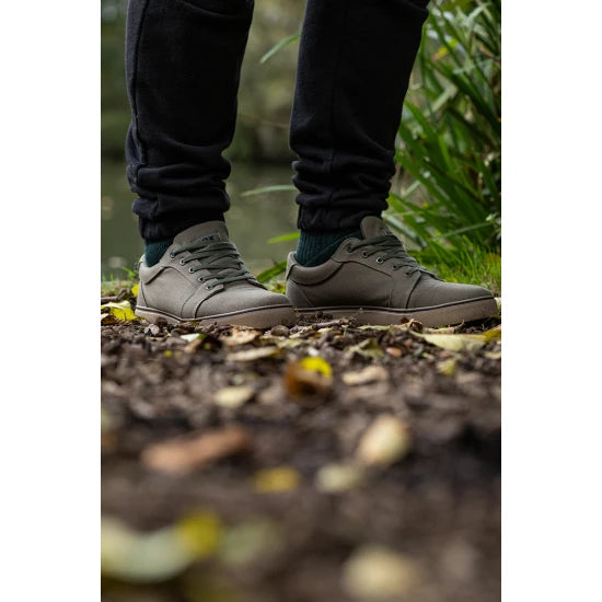 Pantofi Fox Canvas Shoe, Khaki, Nr.44