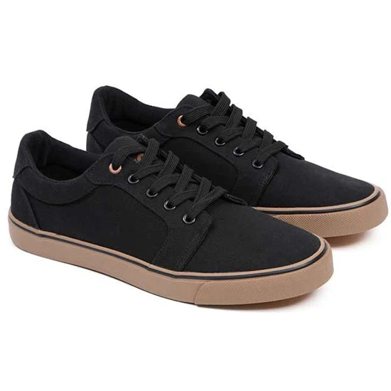 Pantofi Sport Fox Canvas Shoe, Black, Marime 43