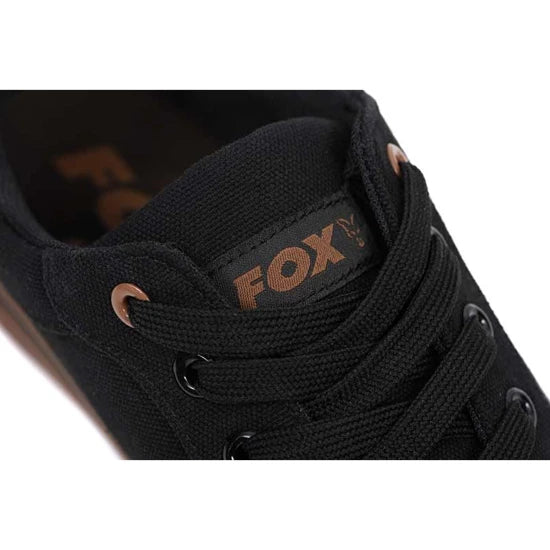 Pantofi Sport Fox Canvas Shoe, Black, Marime 43