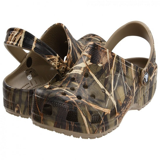 Papuci Crocs Classic Realtree Khaki Marimea 43,44 M10W12